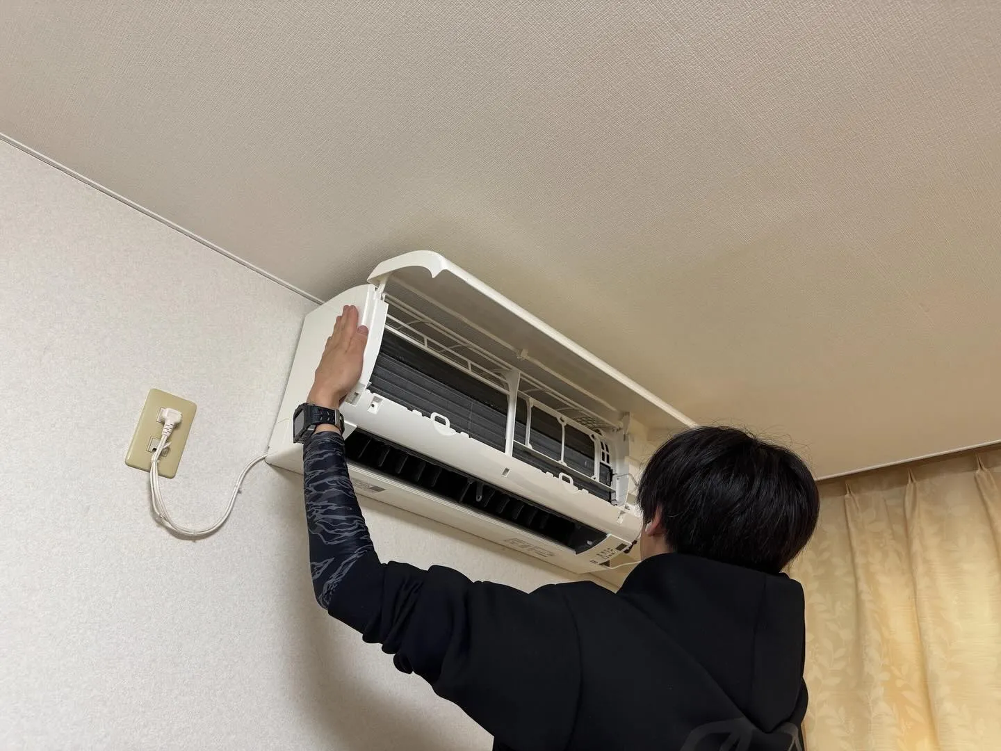 老人ホームエアコン洗浄