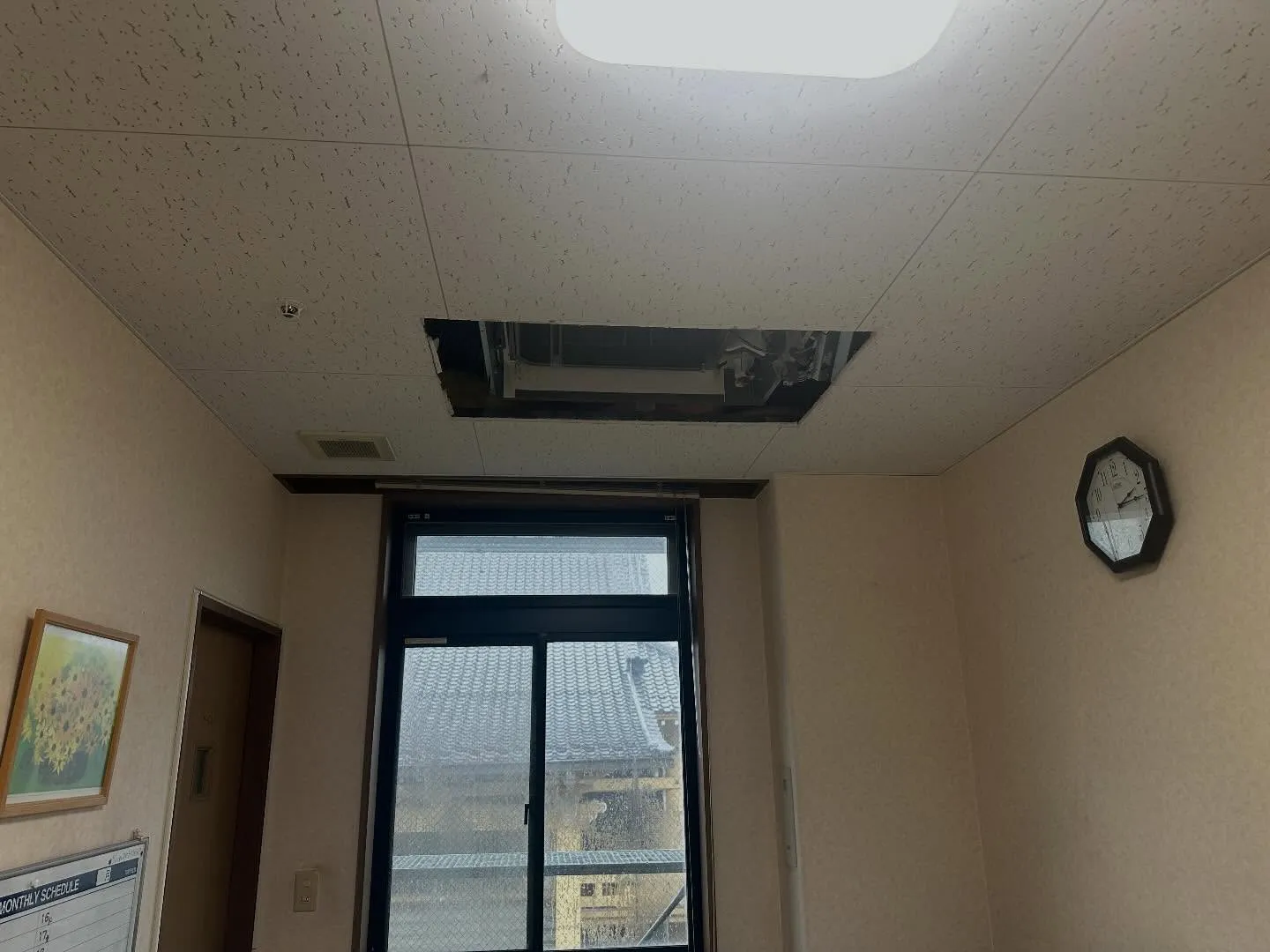 老人ホームエアコン洗浄