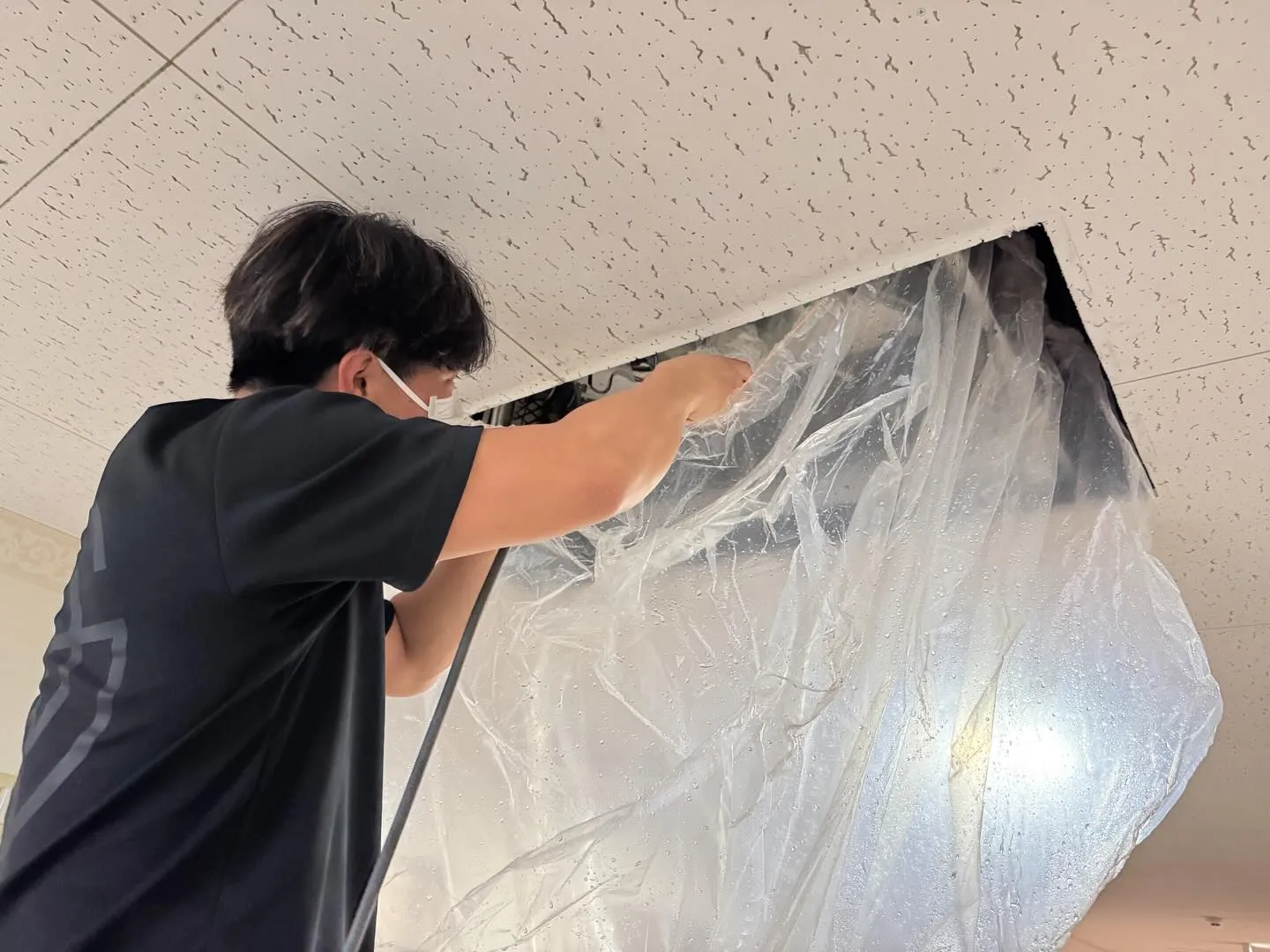 老人ホームエアコン洗浄