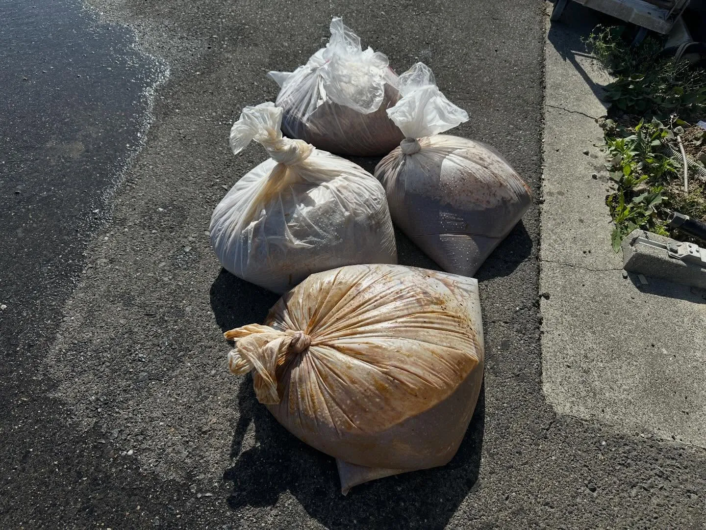 グリストラップの簡易清掃