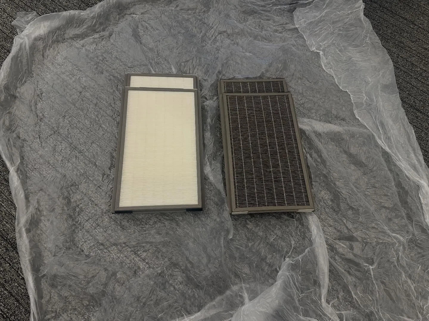 引き続きオフィスビルの空調メンテ💪