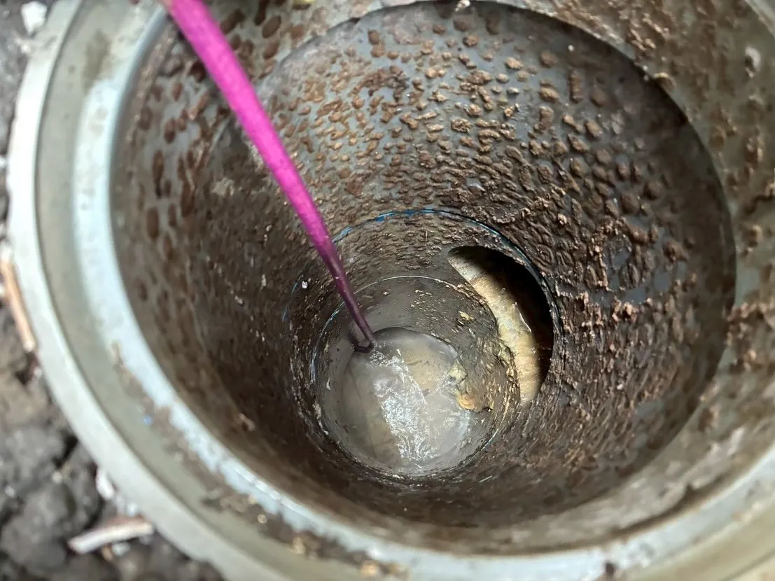 ビジネスホテルの排水管洗浄