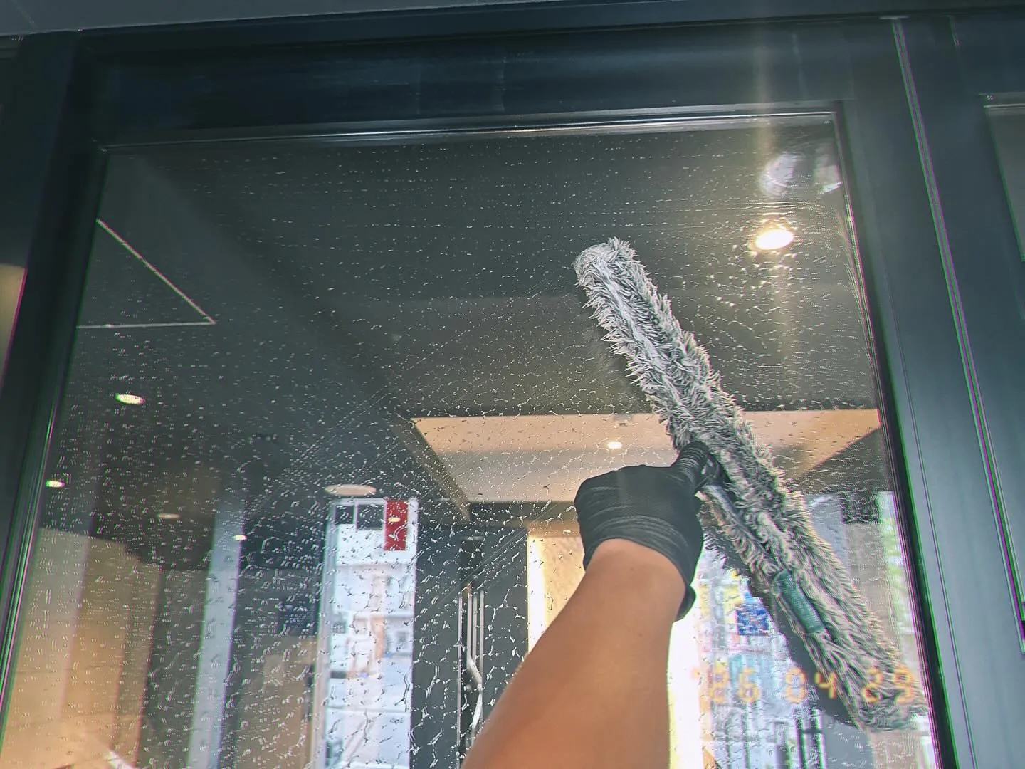 マンション共用部分の清掃