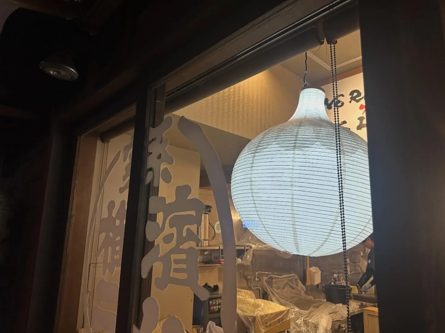 お客様のお店をお試しで清掃致しました
